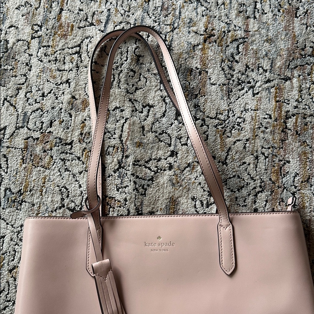 Kate spade baby pink work tote - Picture 4 of 4